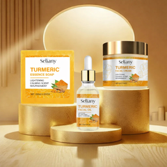 Set de Soins au Curcuma - Hydratation Éclatante!