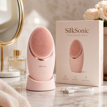 Brosse Nettoyante Visage Électrique en Silicone