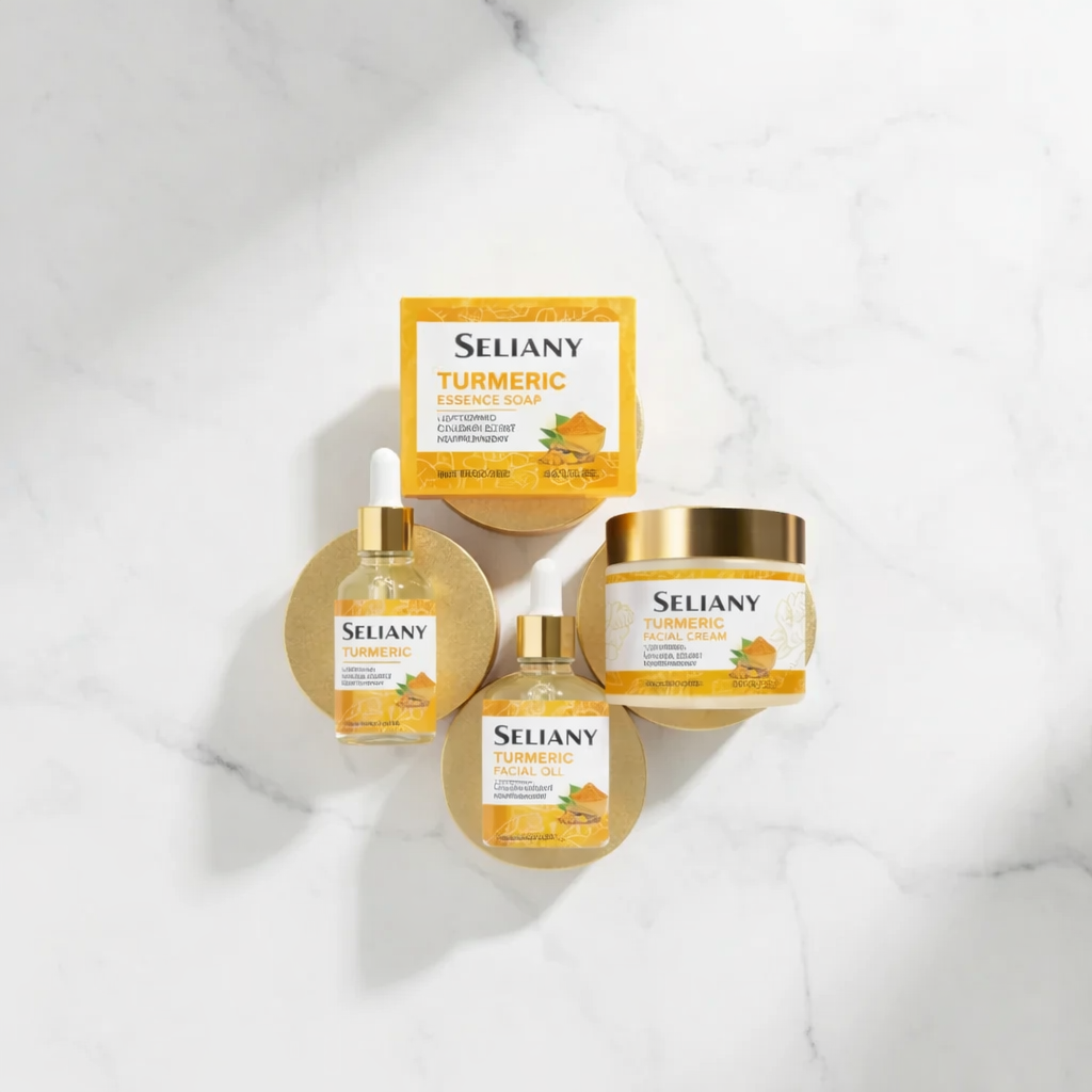 Set de Soins au Curcuma - Hydratation Éclatante!