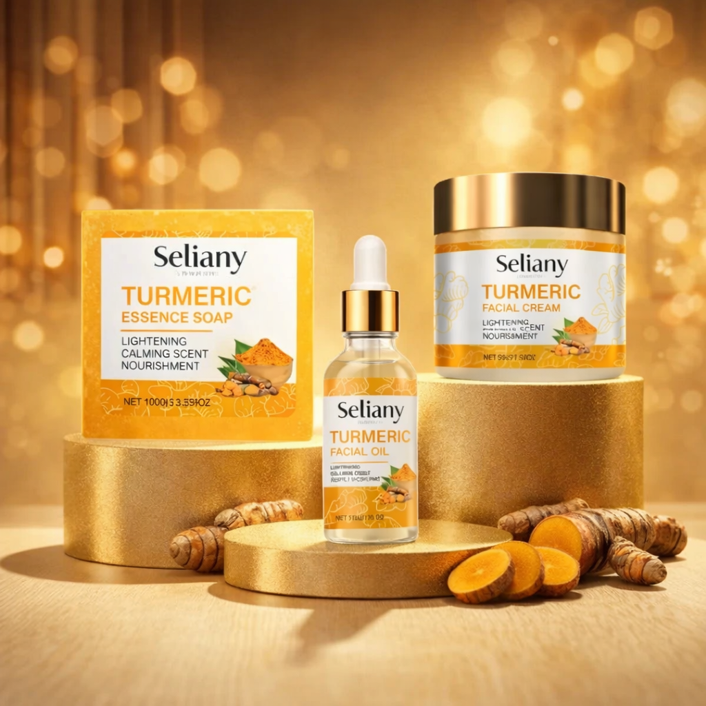 Set de Soins au Curcuma - Hydratation Éclatante!