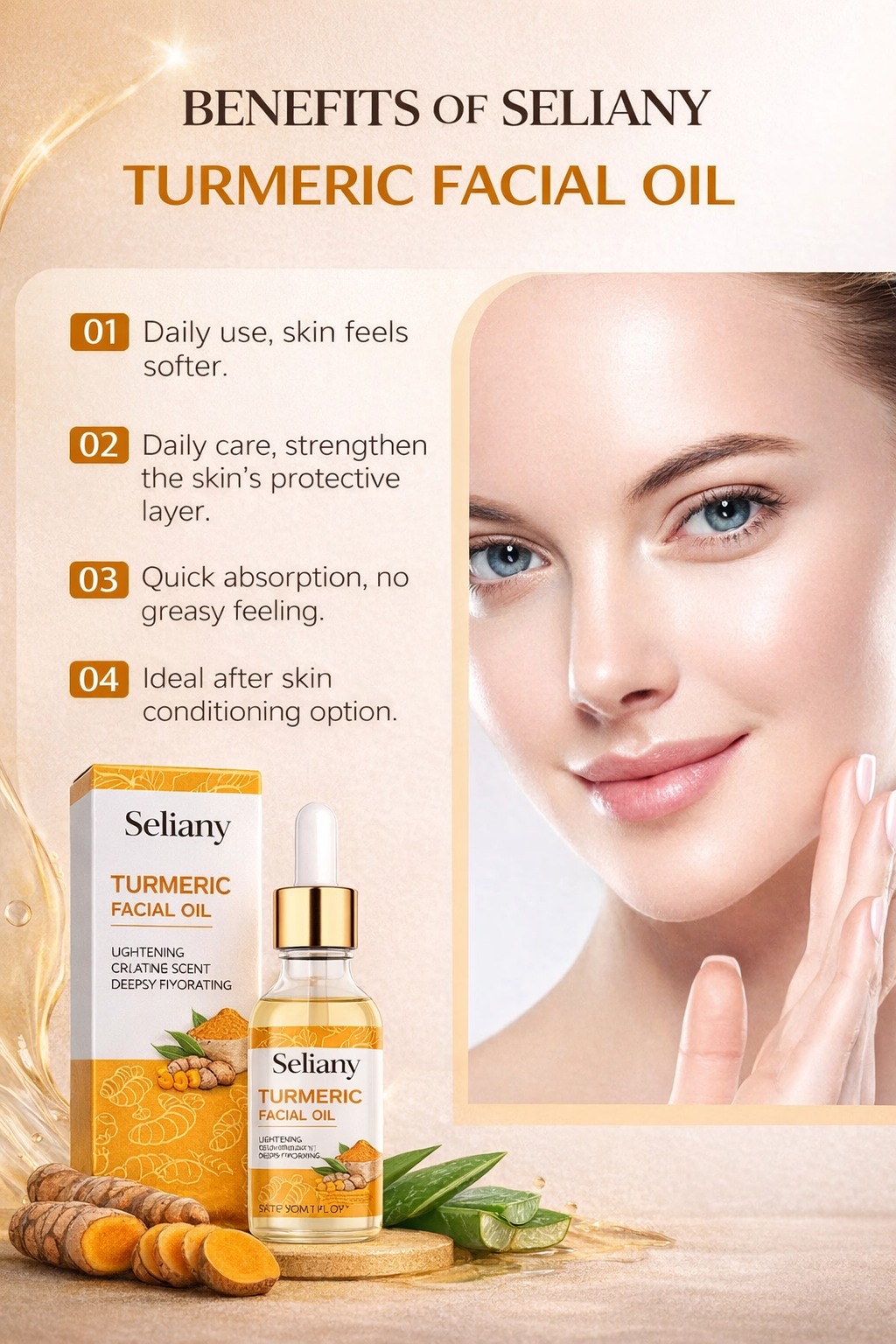 Set de Soins au Curcuma - Hydratation Éclatante!