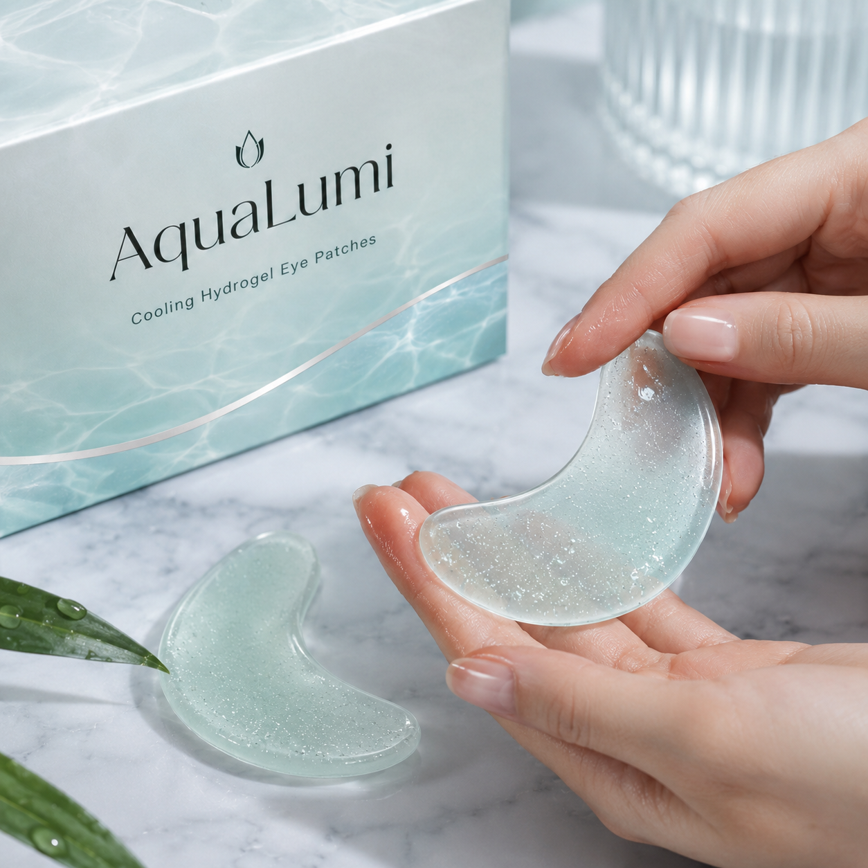 Patchs Hydrogel Glacés Contour des Yeux
