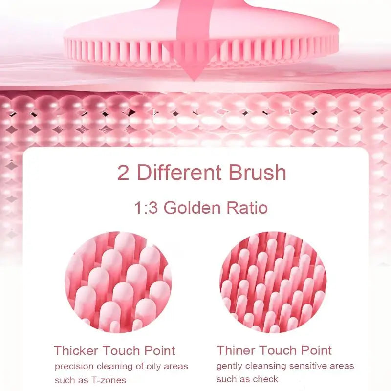 Brosse Nettoyante Visage Électrique en Silicone