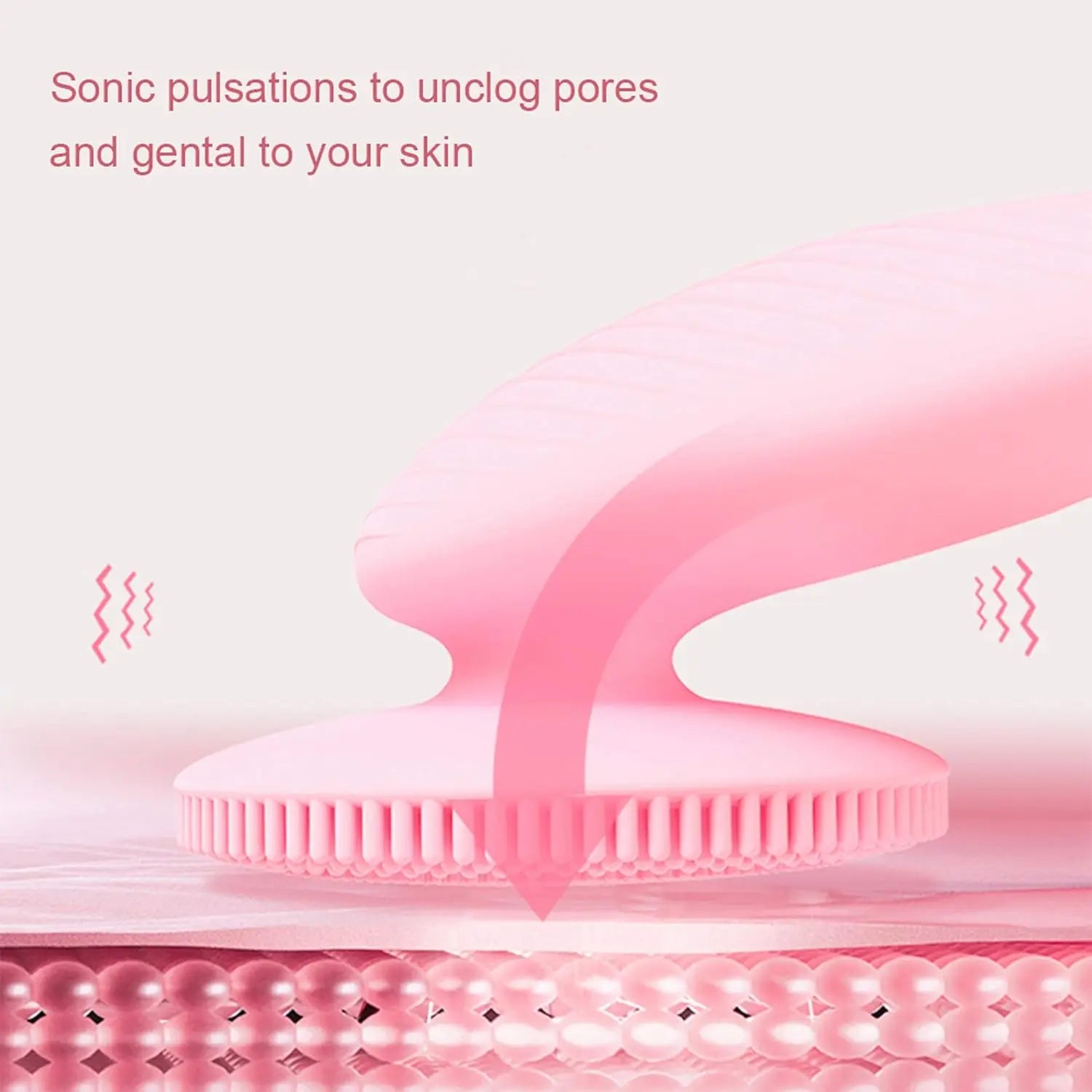 Brosse Nettoyante Visage Électrique en Silicone
