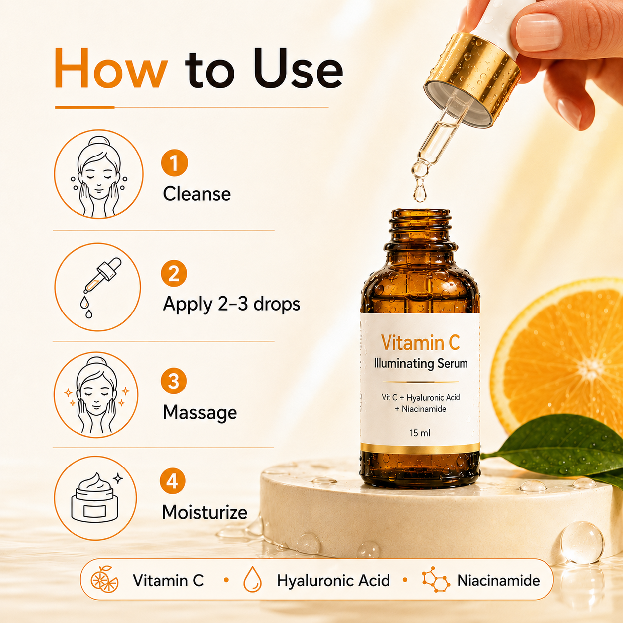 Sérum Éclat Vitamine C